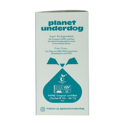 60 Planet Underdog Compostable Dog Poop Bags - Green Box-4